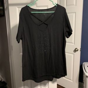 Criss-Cross Top 🍷🐶🌮